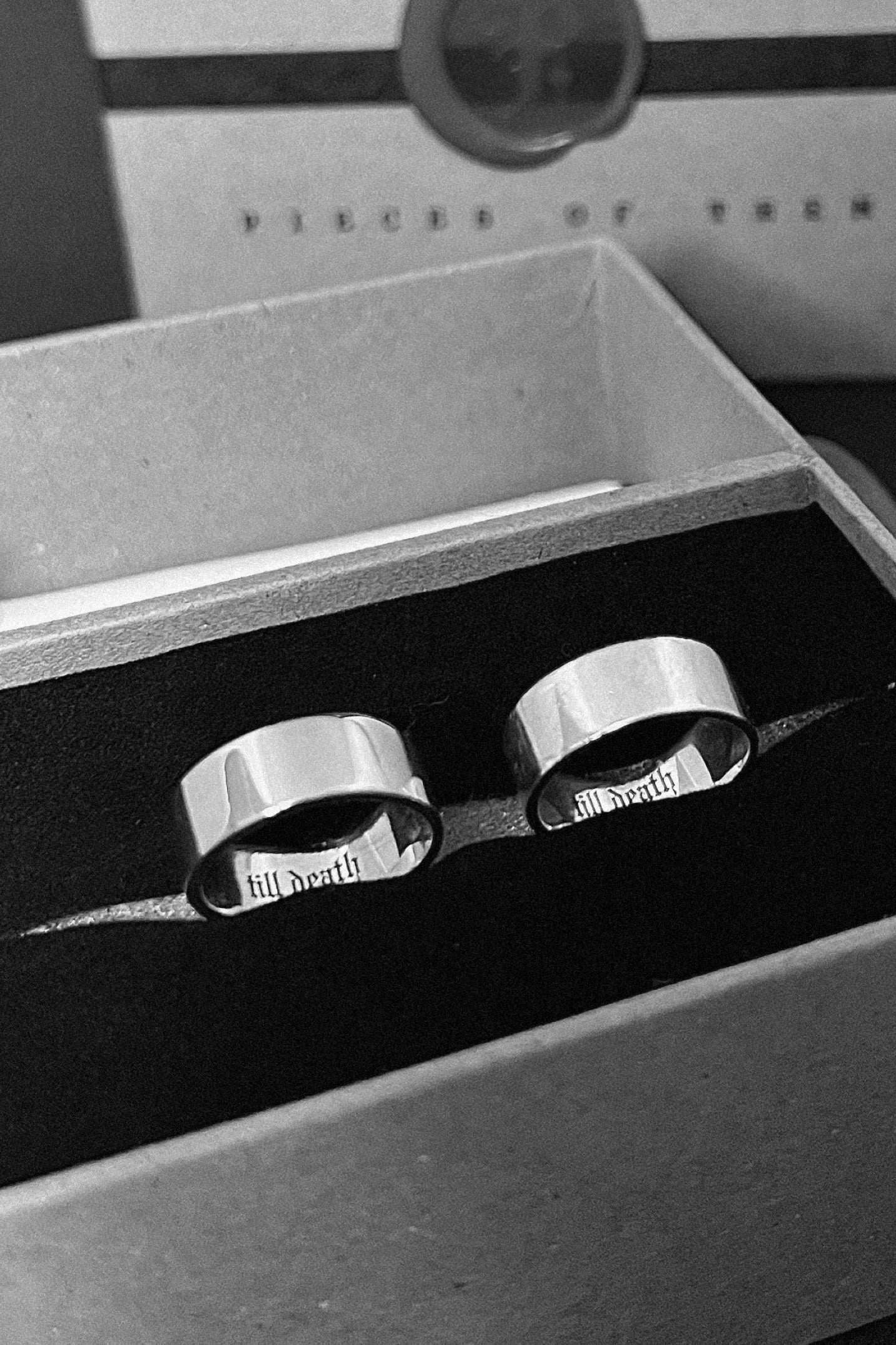 TILL DEATH SET 925 STERLING SILVER