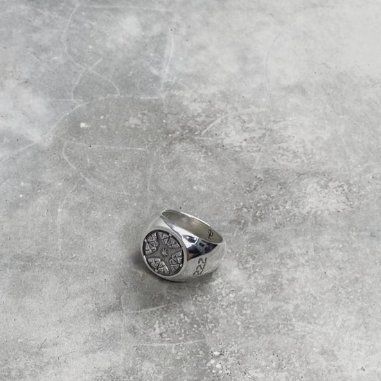 video of butterfly sterling silver ring